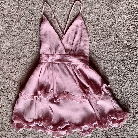 Ruffle Frill Chiffon Dress - Picture 8 of 9